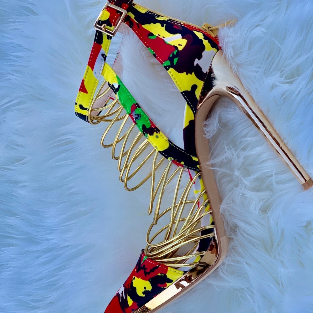 Sexy multi-colored heels!